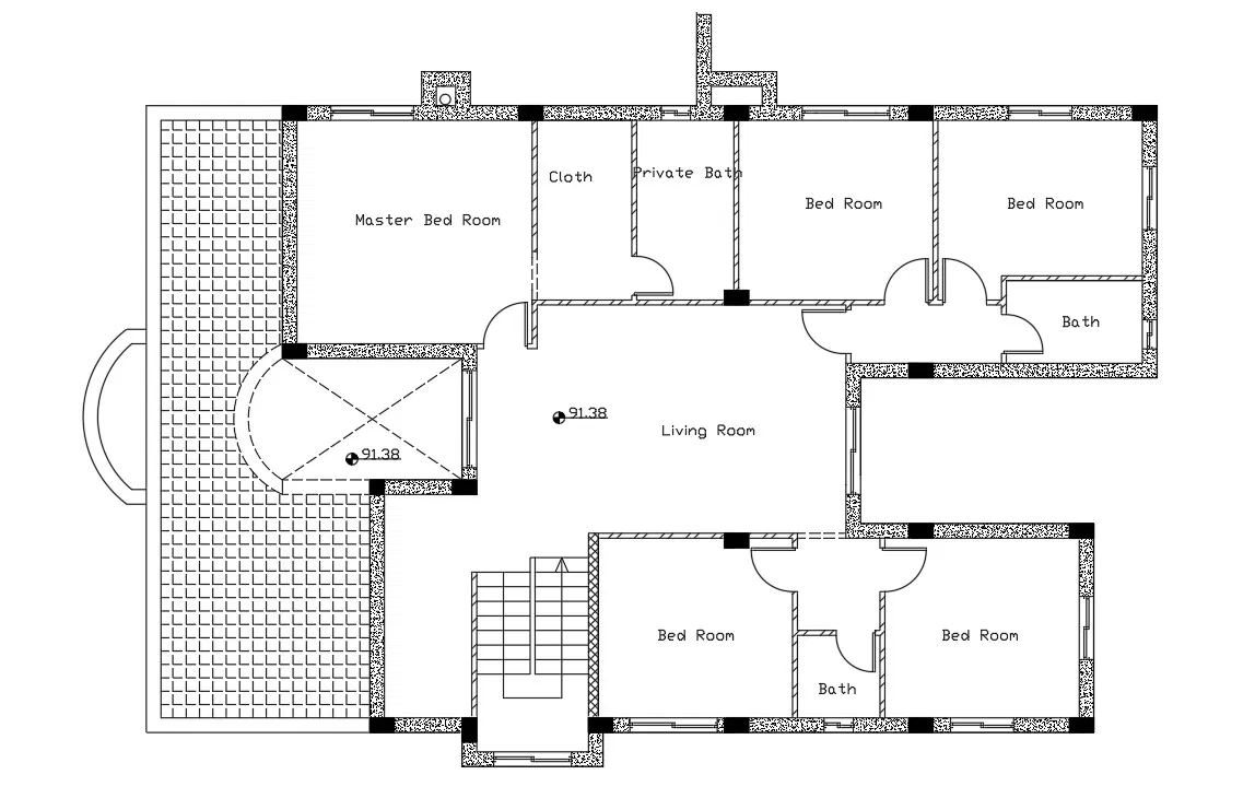 AutoCAD Floor Plan Drawings